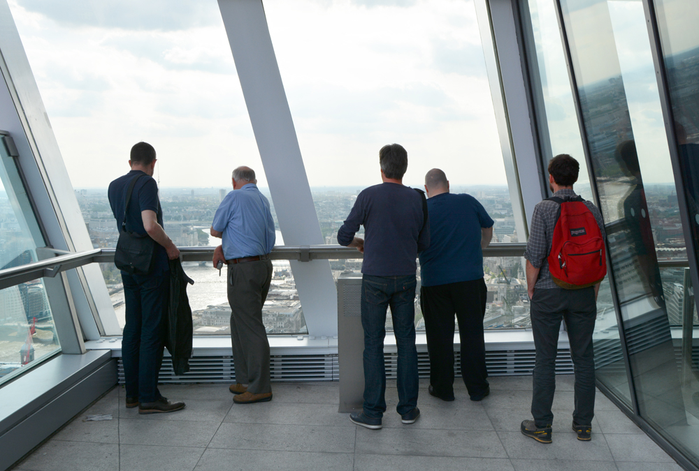 Members Trip to 20 Fenchurch Street Sky Garden with Peter Rees